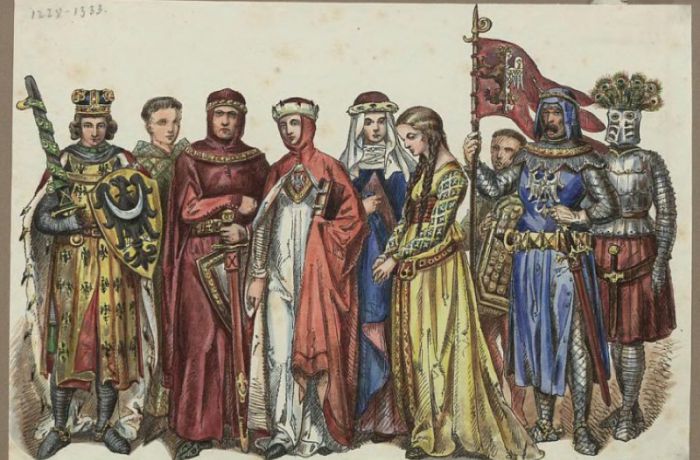 одежда средневековых поляков