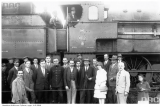Участники успешного испытания паровоза Ol-12, 1920-е годы