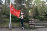 Восстановление советского военного кладбища в Польше в 2020 году
