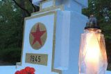 Восстановление советского военного кладбища в Польше в 2020 году