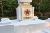 Восстановление советского военного кладбища в Польше в 2020 году